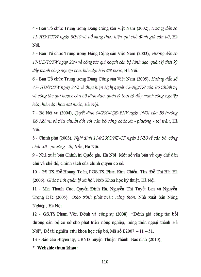 image for page Giải pháp nâng caochất lượng cán bộ cấp xã nhằm triển khai thực hiện nghị quyết vii ban chấp hành trung ương khoá x trường hợp nghiên cứu tại huyện thuận thành tỉnh bắc ninh