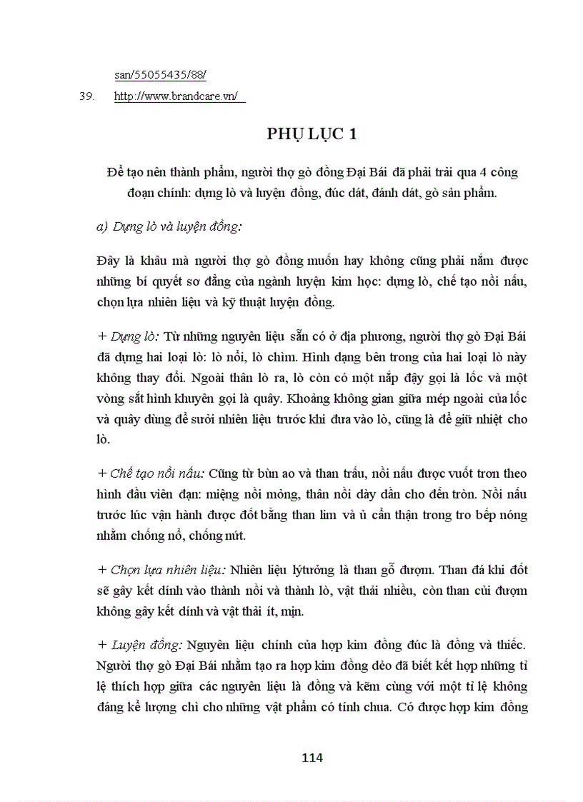 image for page Nghiên cứu nhu cầu xây dựng thương hiệu tập thể Đồng Đại Bái cho sản phẩm đúc đồng ở xã Đại Bái huyện Gia Bình tỉnh Bắc Ninh 1