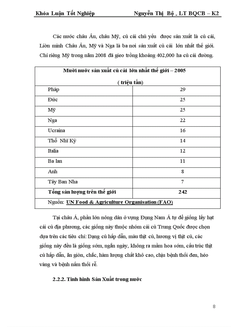 image for page Bước đầu nghiên cứu quy trình sản xuất củ cải sấy Đầm Hà