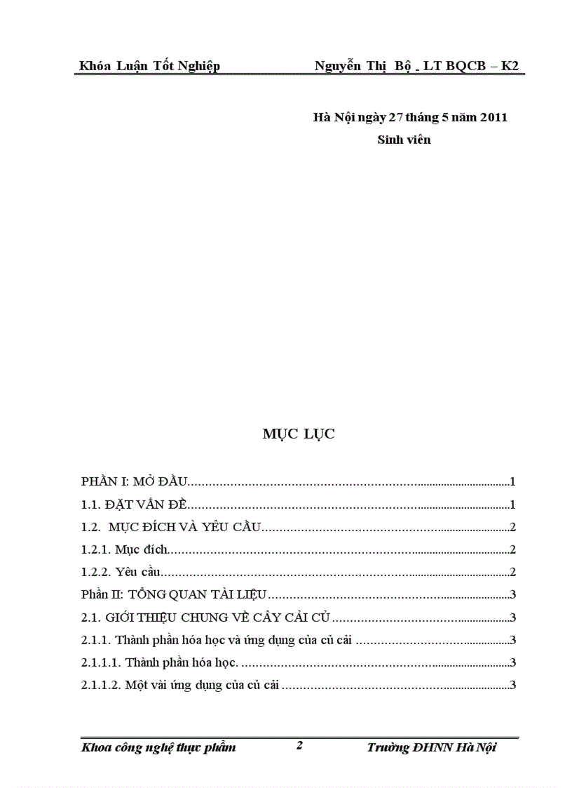 image for page Bước đầu nghiên cứu quy trình sản xuất củ cải sấy Đầm Hà