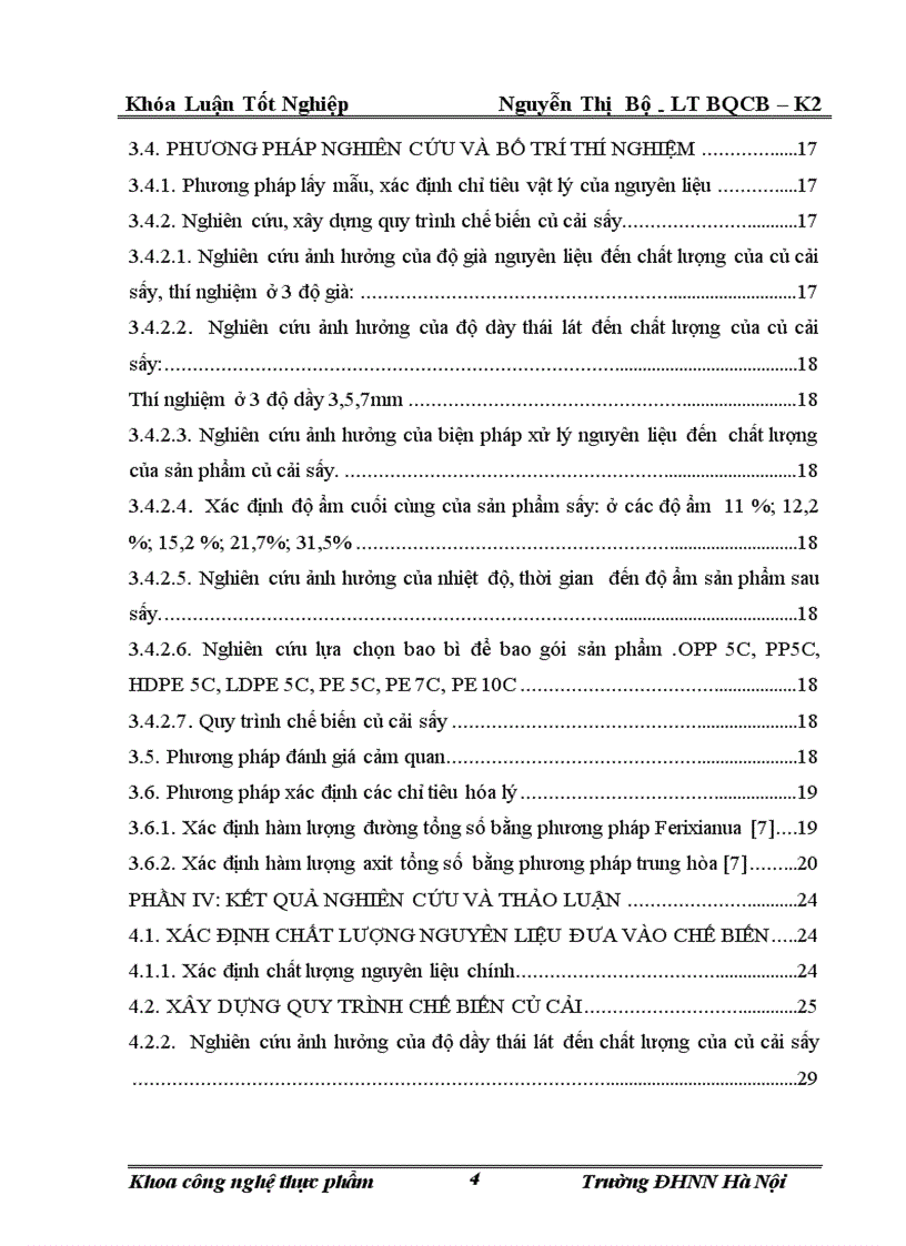 image for page Bước đầu nghiên cứu quy trình sản xuất củ cải sấy Đầm Hà