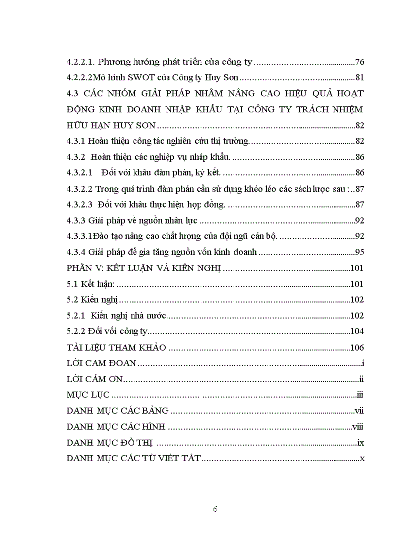 image for page Giải pháp nâng cao Hiệu quả kinh doanh nhập khẩu nguyên vật liệu chế biến thức ăn gia súc tại công ty trách nhiệm hữu hạn Huy Sơn