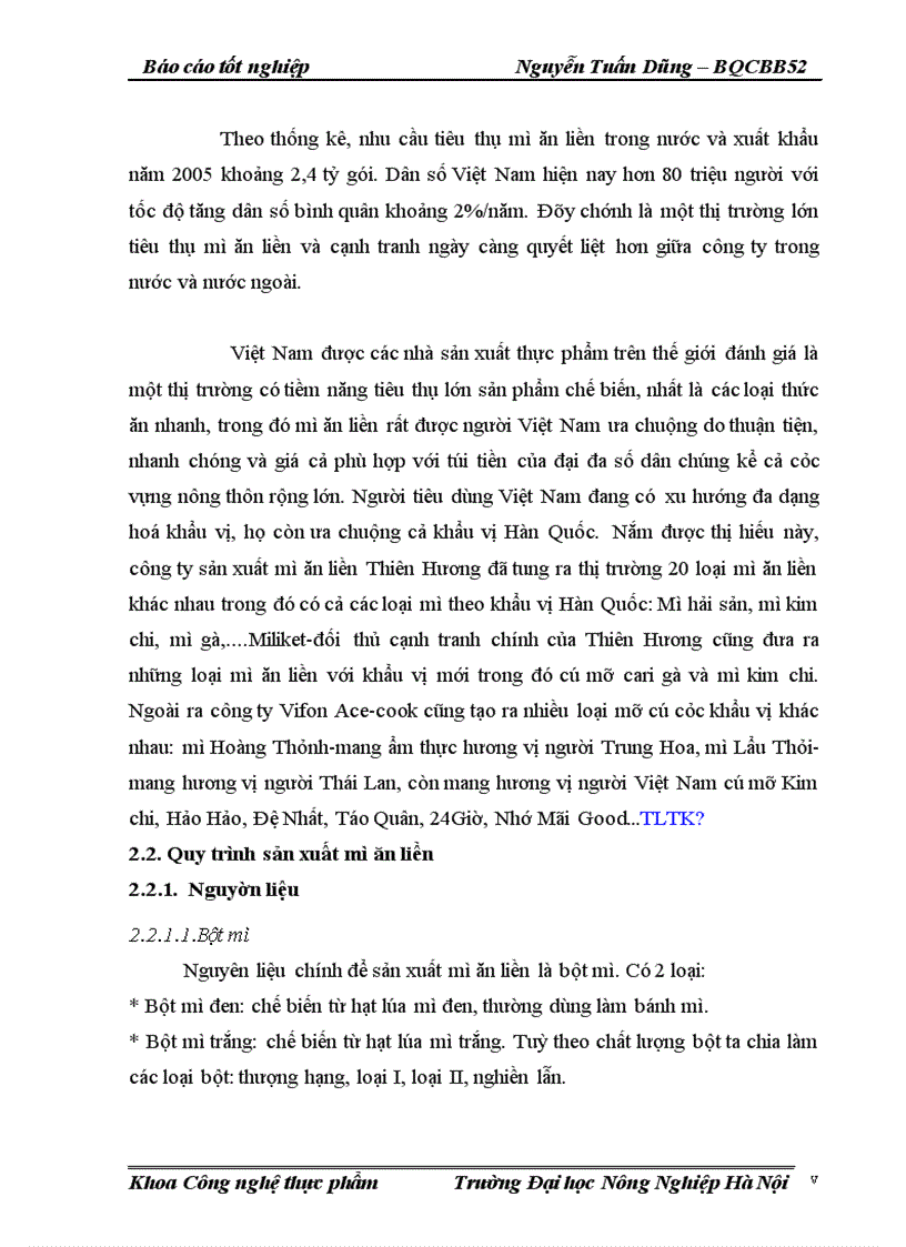 image for page Khảo sát quy trình chế biến mì ăn liền Mummum tại công ty TNHH Công Nghệ Thực Phẩm Châu Á