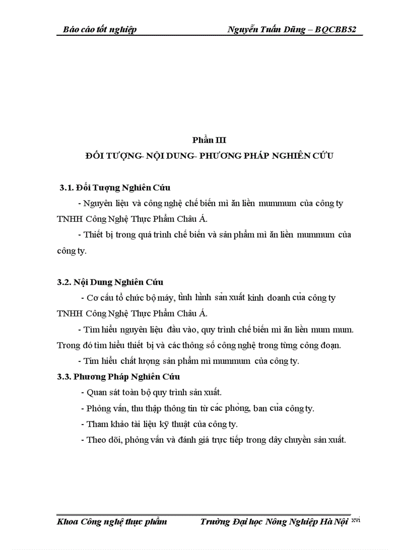 image for page Khảo sát quy trình chế biến mì ăn liền Mummum tại công ty TNHH Công Nghệ Thực Phẩm Châu Á