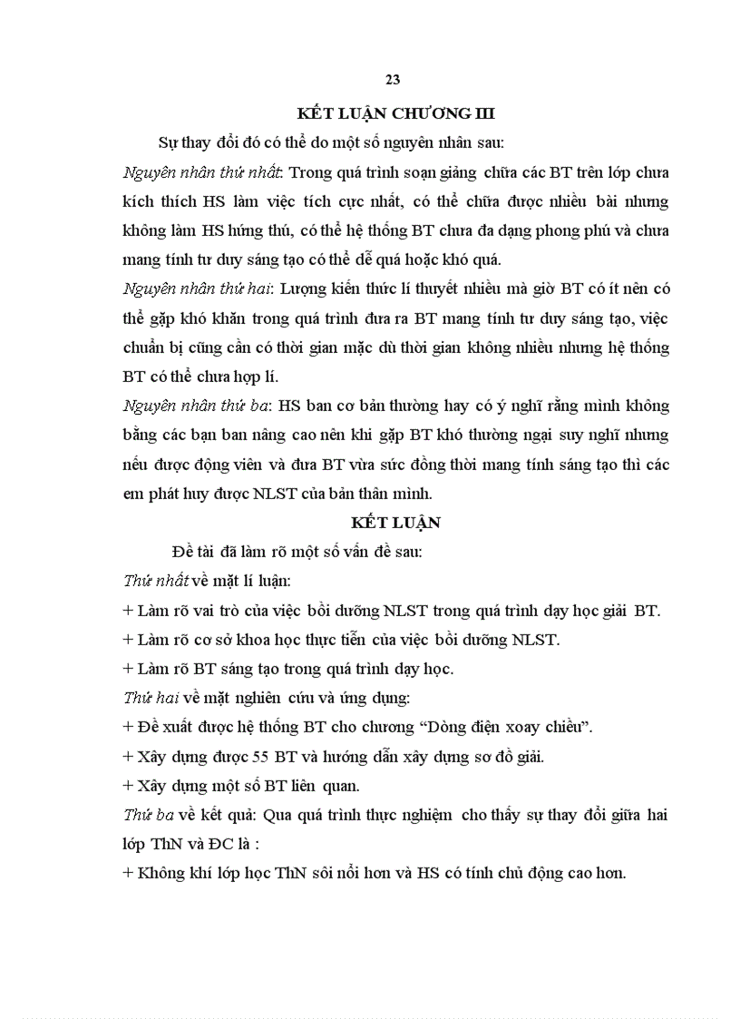 image for page Bồi dưỡng năng lực sáng tạo cho học sinh lớp 12 THPT trong dạy học giải bài tập chương Dòng điện xoay chiều