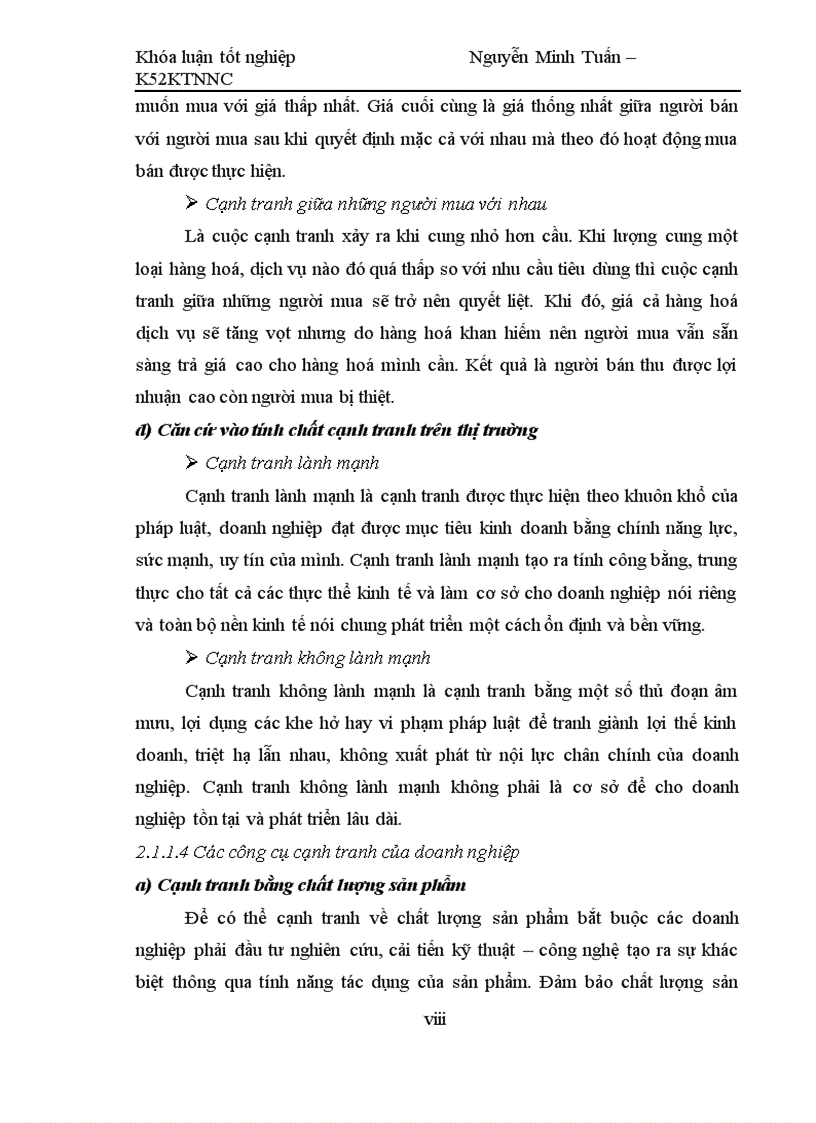 image for page Nâng cao sức cạnh tranh một số sản phẩm của công ty cổ phần dinh dưỡng Hồng Hà tại tỉnh Hà Nam 1