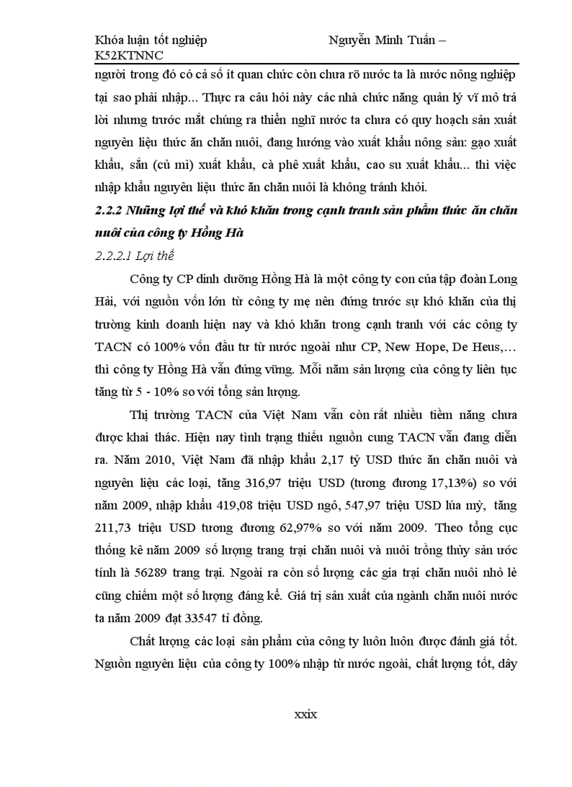 image for page Nâng cao sức cạnh tranh một số sản phẩm của công ty cổ phần dinh dưỡng Hồng Hà tại tỉnh Hà Nam 1