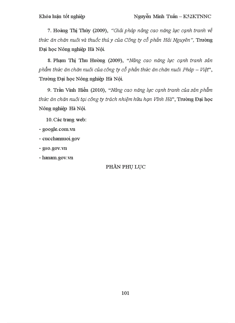 image for page Nâng cao sức cạnh tranh một số sản phẩm của công ty cổ phần dinh dưỡng Hồng Hà tại tỉnh Hà Nam 1