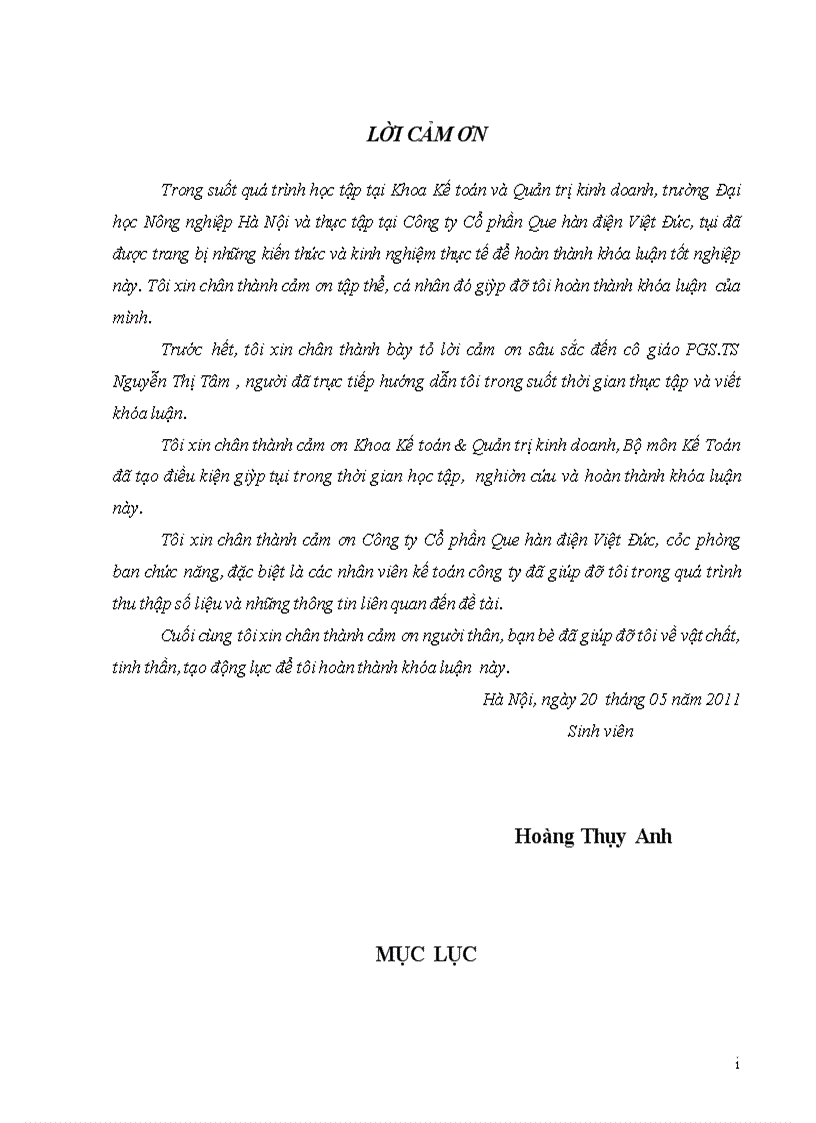 image for page Đánh giá tình hình cung ứng và hạch toán nguyên vật liệu tại công ty cổ phần Que hàn điện Việt Đức