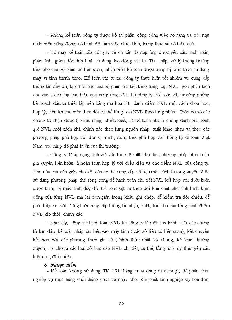 image for page Đánh giá tình hình cung ứng và hạch toán nguyên vật liệu tại công ty cổ phần Que hàn điện Việt Đức