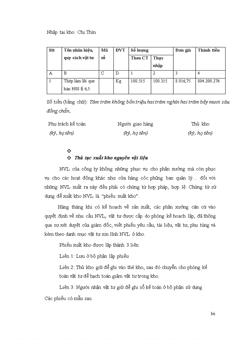 image for page Đánh giá tình hình cung ứng và hạch toán nguyên vật liệu tại công ty cổ phần Que hàn điện Việt Đức 4