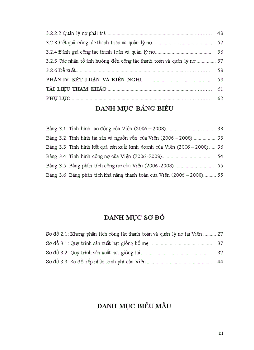 image for page Tình hình thanh toán và quản lý công nợ tại Viện Nghiên cứu Ngô Đan Phượng Hà Nội