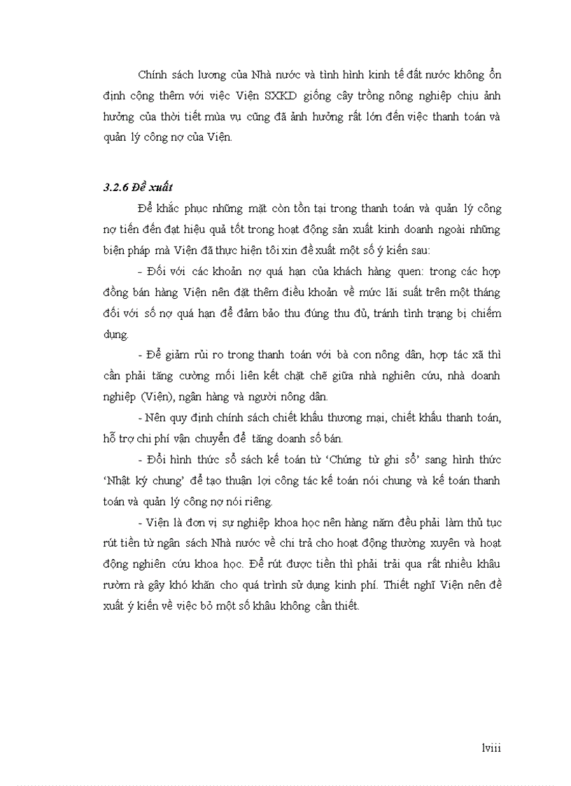 image for page Tình hình thanh toán và quản lý công nợ tại Viện Nghiên cứu Ngô Đan Phượng Hà Nội