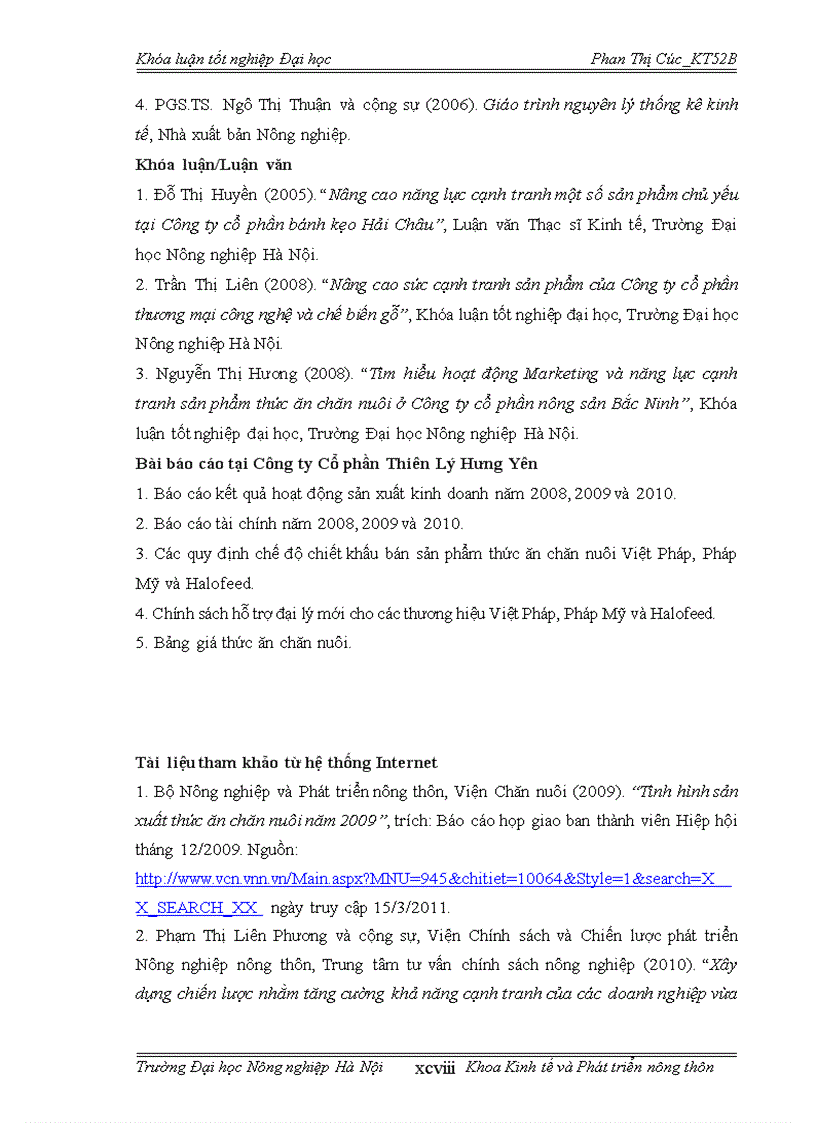 image for page Giải pháp nhằm nâng cao năng lực cạnh tranh của Công ty Cổ phần Thiên Lý Hưng Yên