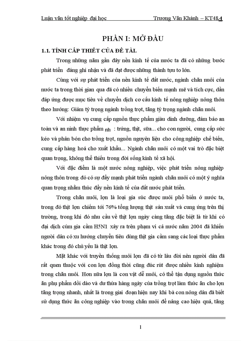 image for page Đánh giá hiệu quả kinh tế trong chăn nuôi lợn thịt của các hộ nông dân ở Hải Triều huyện Tiên Lữ tỉnh Hưng Yên
