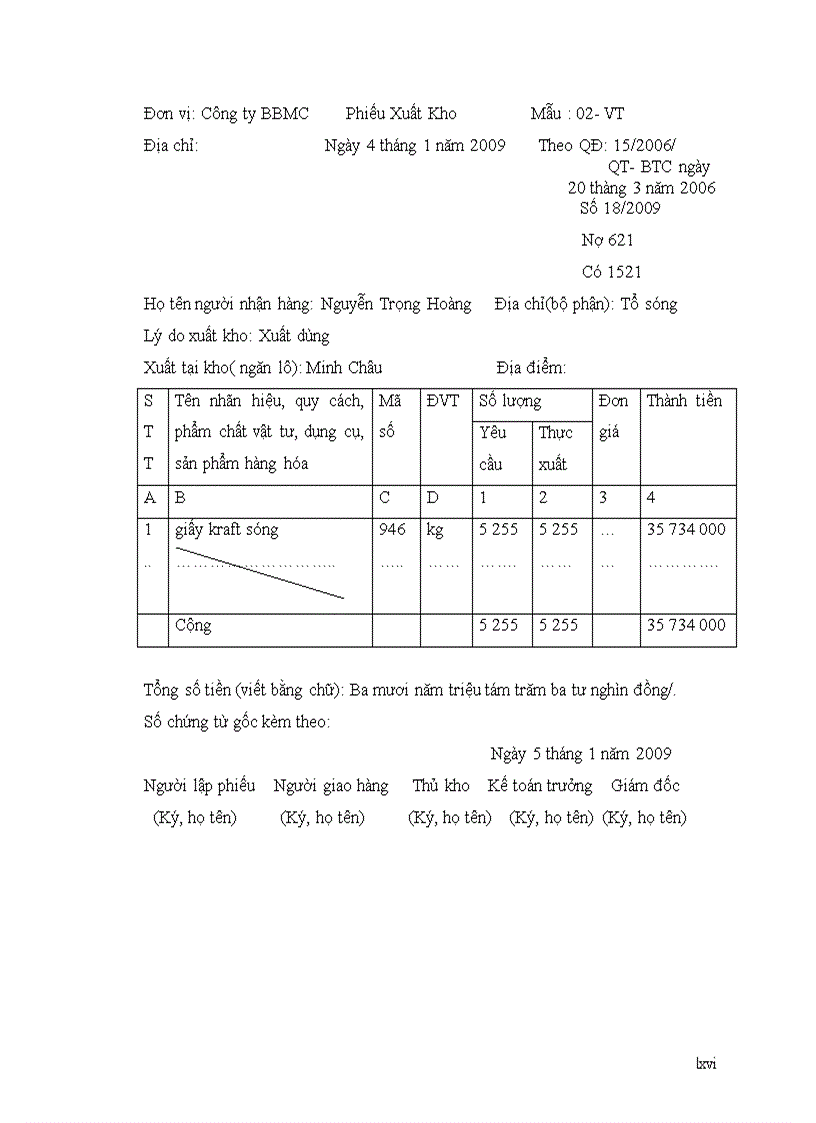 image for page Thực trạng công tác tổ chức kế toán nguyên vật liệu tại công ty trách nhiệm hữu hạn thương mại và Bao Bì Minh Châu