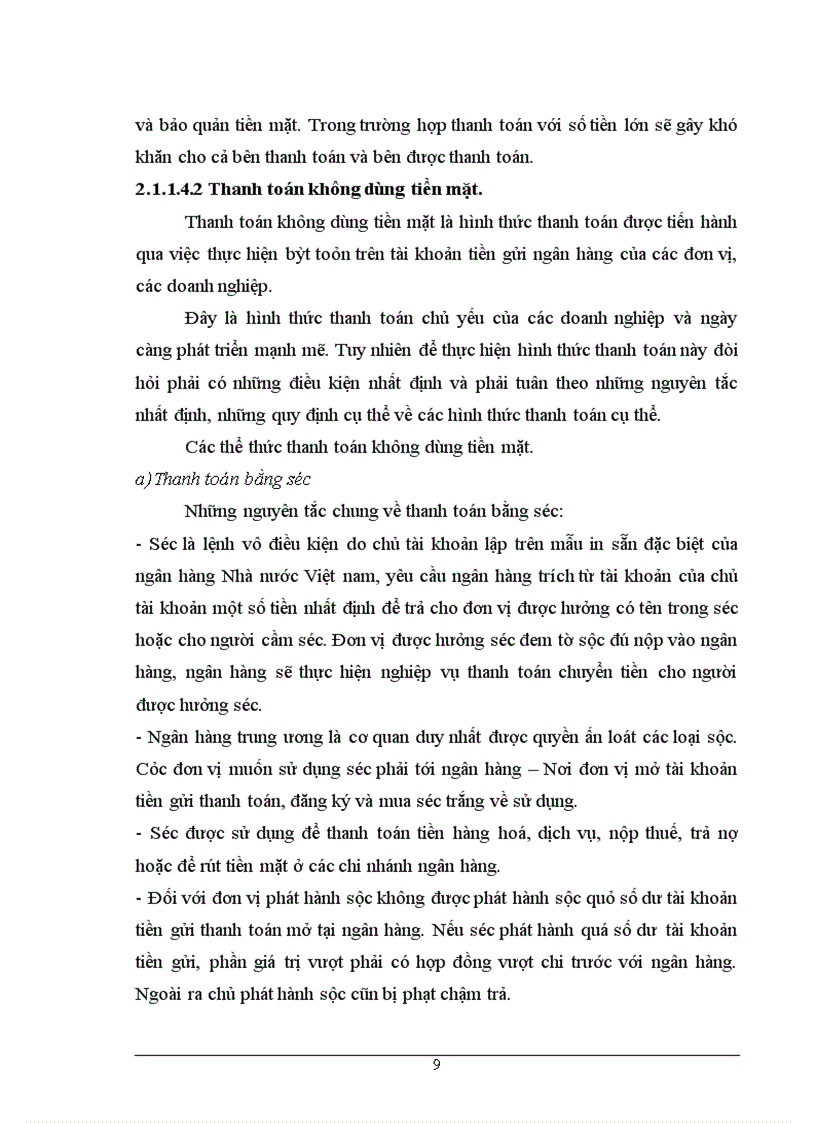 image for page Kế toán các nghiệp vụ thanh toán và quản lý công nợ tại công ty cổ phần may Hưng yên
