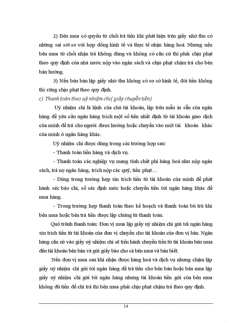 image for page Kế toán các nghiệp vụ thanh toán và quản lý công nợ tại công ty cổ phần may Hưng yên