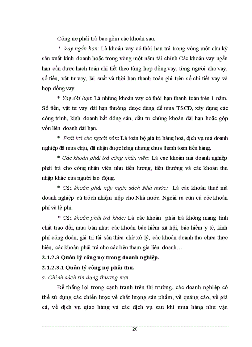 image for page Kế toán các nghiệp vụ thanh toán và quản lý công nợ tại công ty cổ phần may Hưng yên