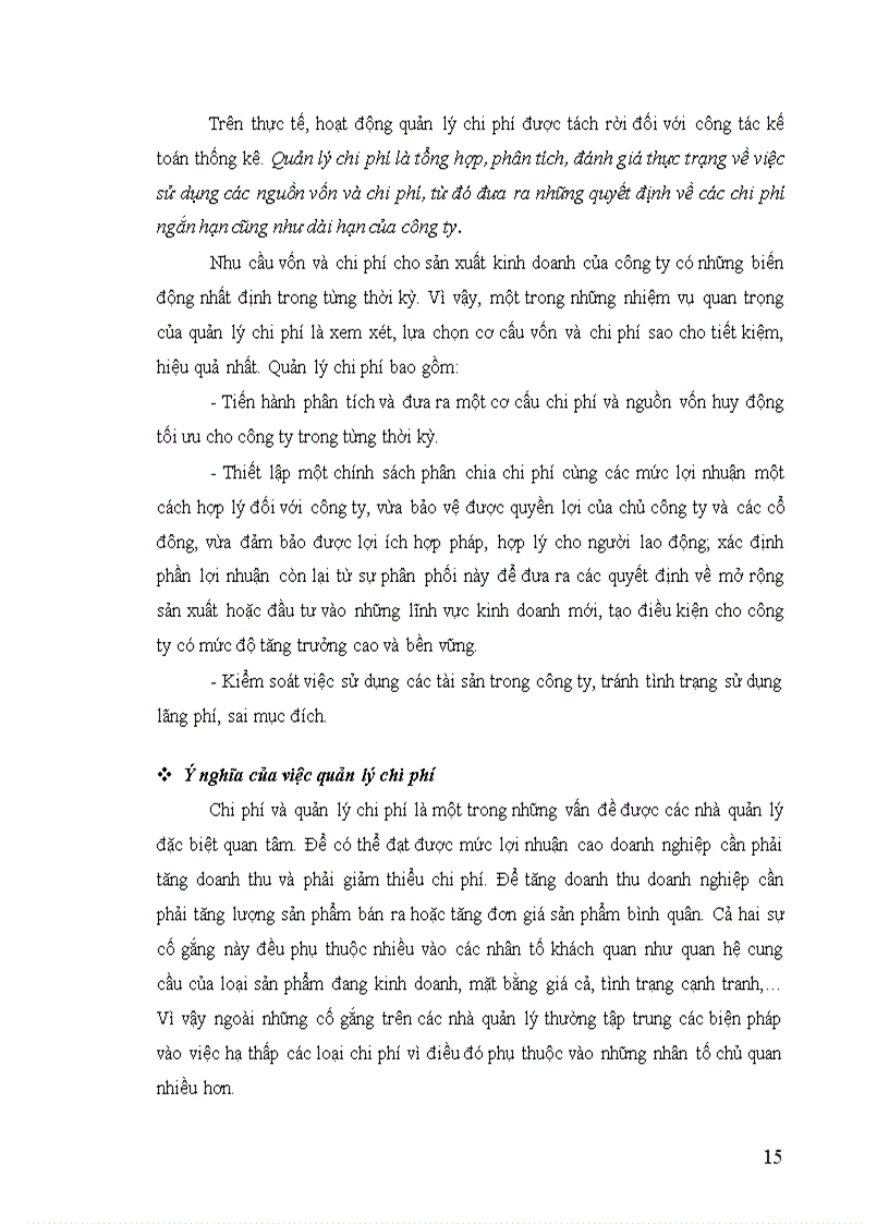 image for page Quản lý chi phí tại Công ty TNHH Thái Dương khu công nghiệp Phố Nối A Lạc Hồng Văn Lâm Hưng Yên