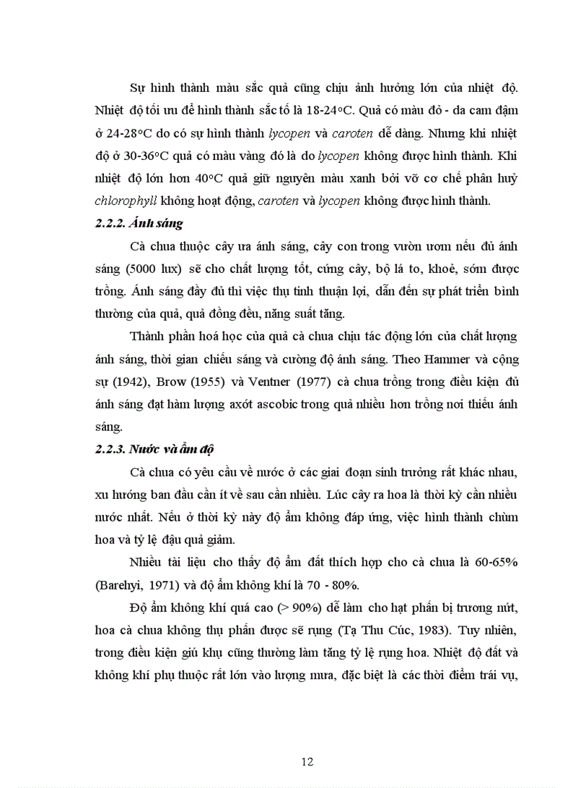image for page Đánh giá hiện trạng sản xuất và thử nghiệm một số giống cà chua triển vọng tại huyện hải hậu tỉnh nam định