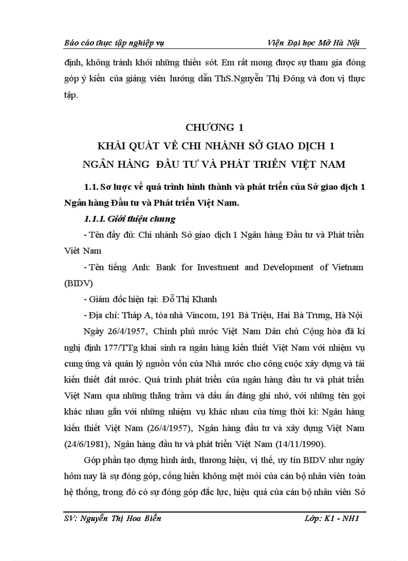image for page Giải pháp tăng cường huy động vốn tại Chi nhánh Sở giao dịch 1 Ngân hàng Đầu tư và Phát triển Việt Nam 4