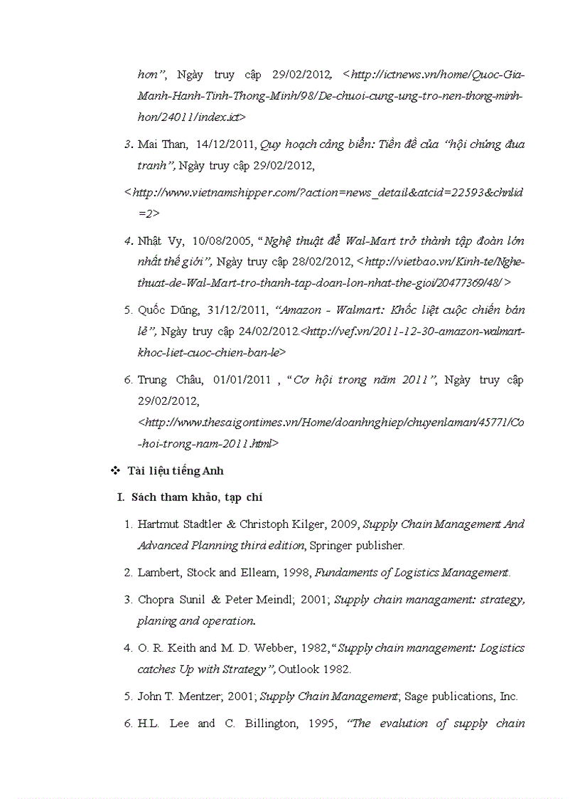 image for page Thành công của Wal Mart và bài học cho các doanh nghiệp bán lẻ Việt Nam về quản trị chuỗi cung ứng hiệu quả