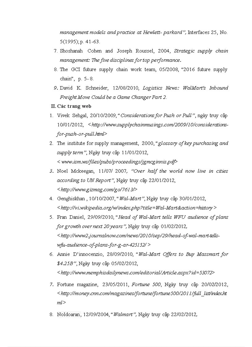 image for page Thành công của Wal Mart và bài học cho các doanh nghiệp bán lẻ Việt Nam về quản trị chuỗi cung ứng hiệu quả