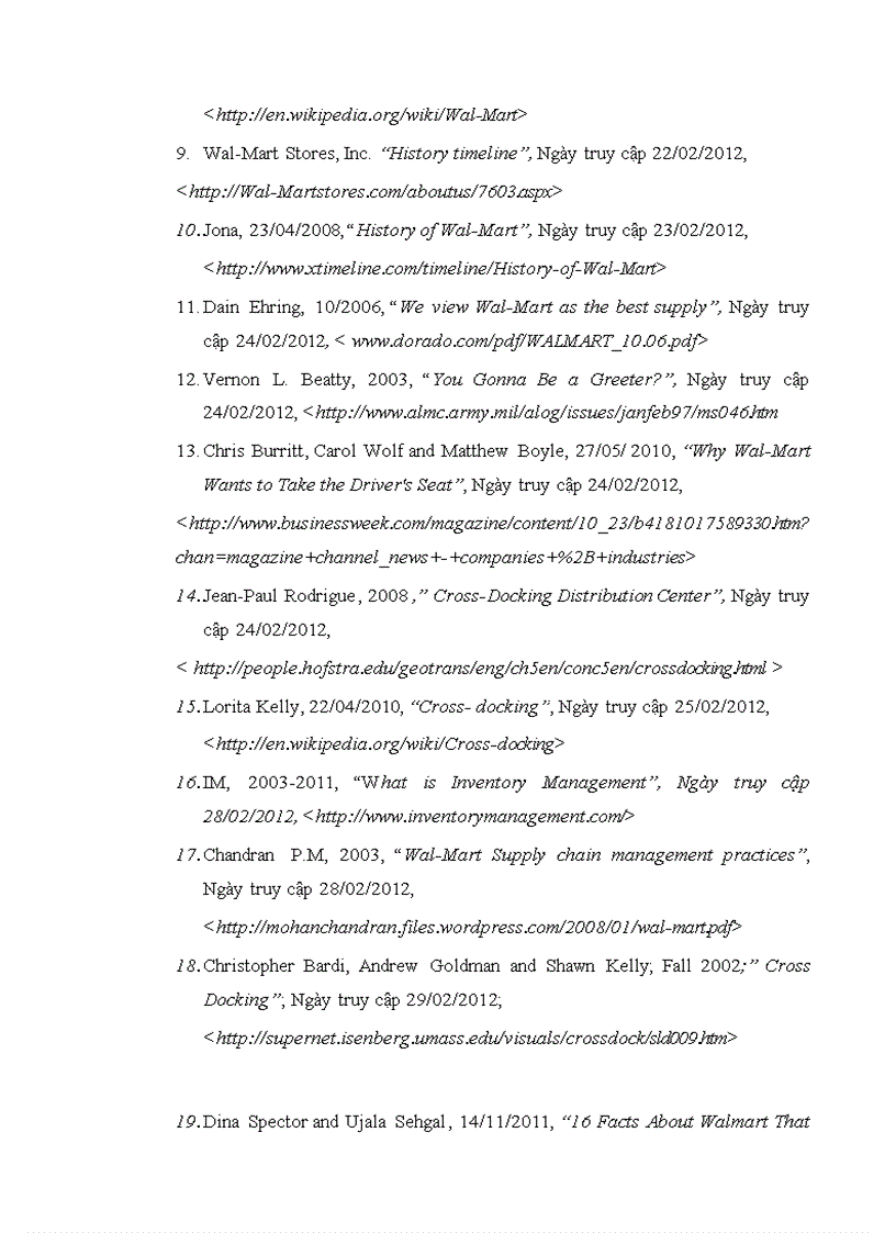 image for page Thành công của Wal Mart và bài học cho các doanh nghiệp bán lẻ Việt Nam về quản trị chuỗi cung ứng hiệu quả