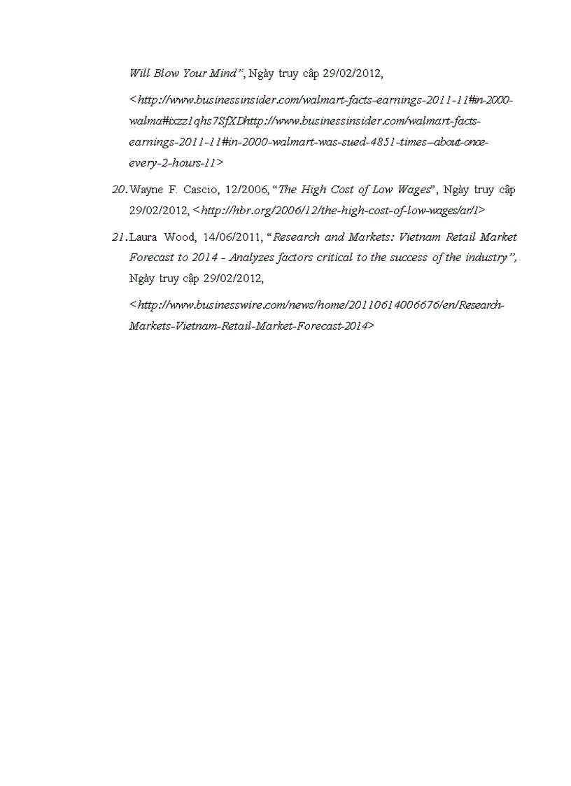 image for page Thành công của Wal Mart và bài học cho các doanh nghiệp bán lẻ Việt Nam về quản trị chuỗi cung ứng hiệu quả