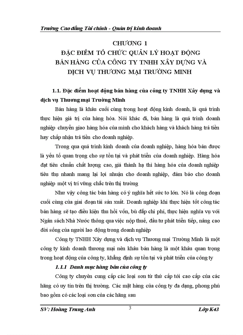 image for page Hoàn thiện kế toán bán hàng tại công ty TNHH Xây dựng và Dịch vụ Thương mại Trường Minh