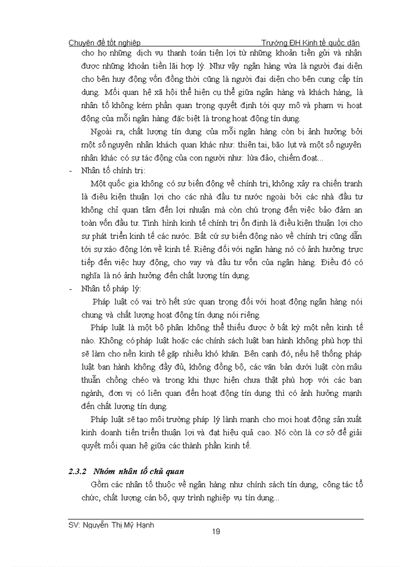 image for page Giải pháp nâng cao chất lượng tín dụng tại chi nhánh ngân hàng Nông nghiệp và phát triển nông thôn huyện Mê Linh 3