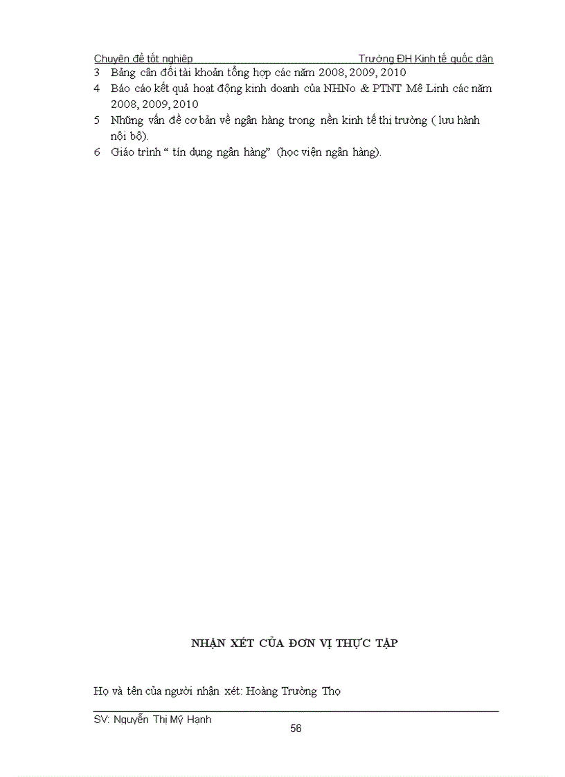 image for page Giải pháp nâng cao chất lượng tín dụng tại chi nhánh ngân hàng Nông nghiệp và phát triển nông thôn huyện Mê Linh 3