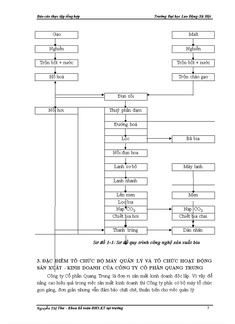 image for page Một số phần hành kế toán chủ yếu tại Công ty Cổ phần Quang Trung
