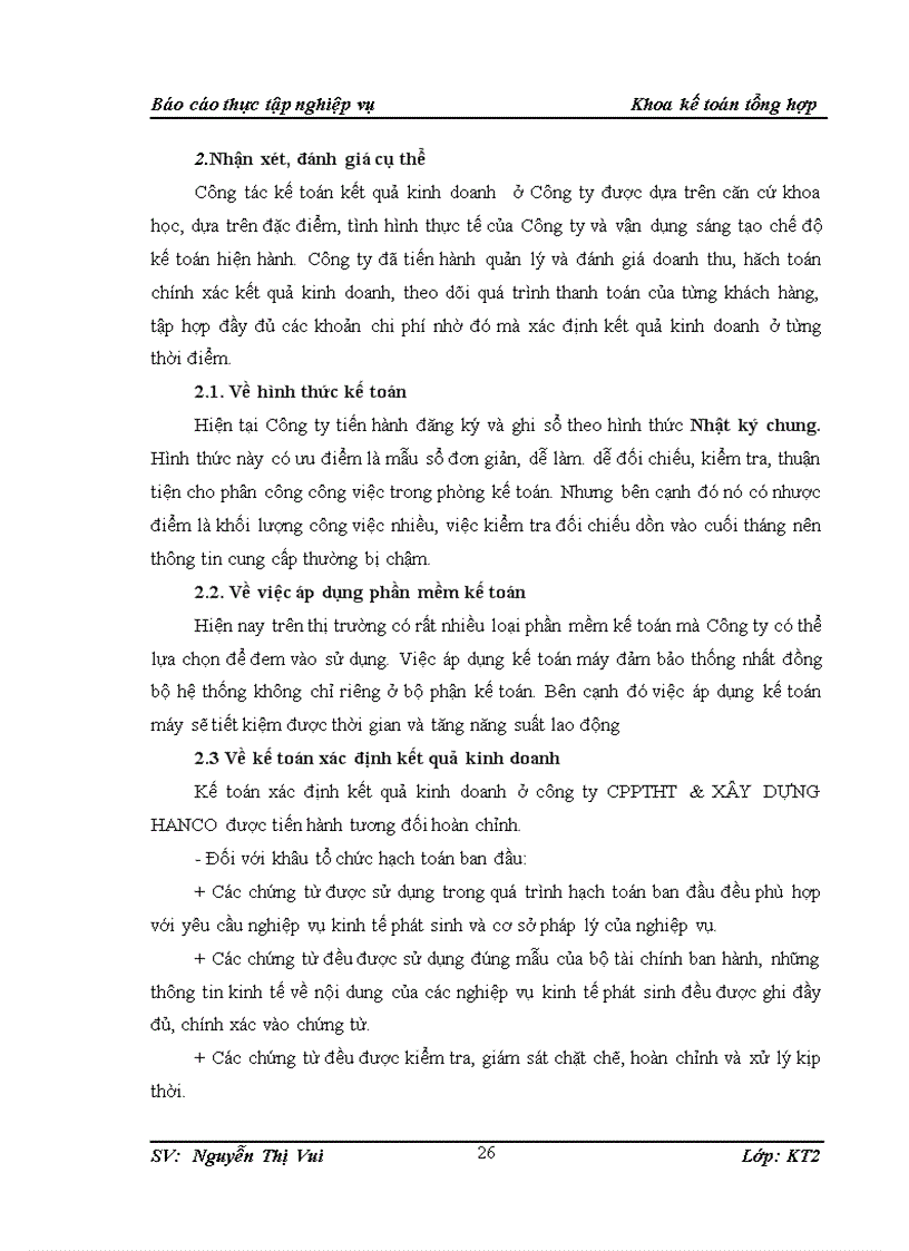 image for page Kế toán kết quả kinh doanh tại Công ty cổ Phần Phát triển Hạ Tầng và Xây Dựng Hanco 1