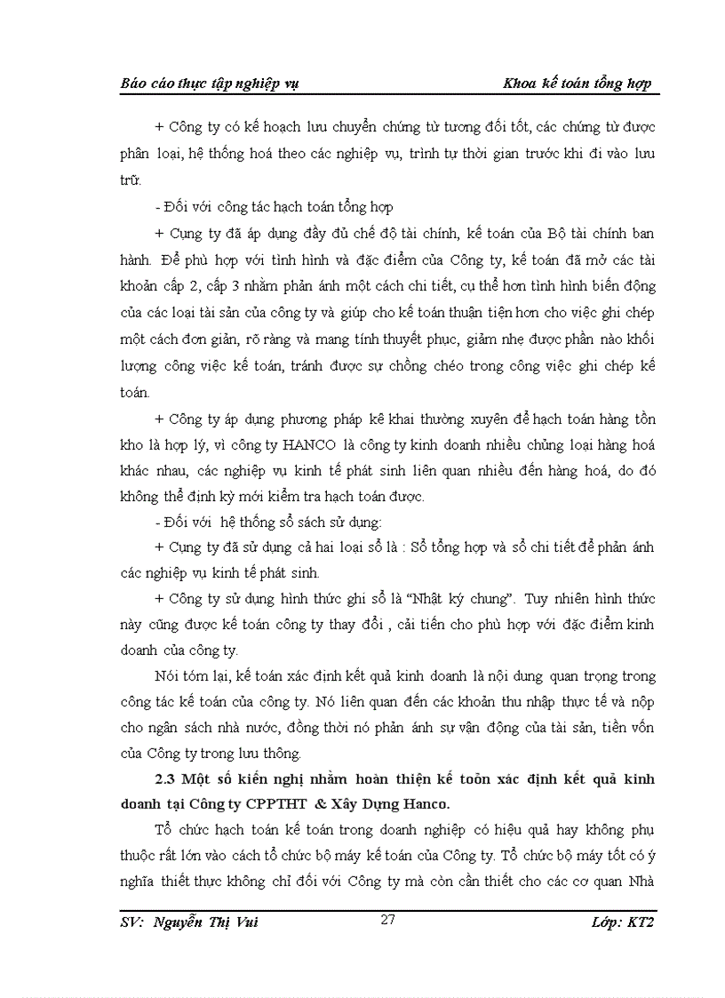 image for page Kế toán kết quả kinh doanh tại Công ty cổ Phần Phát triển Hạ Tầng và Xây Dựng Hanco 1