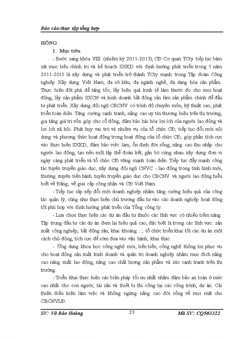 image for page Phương hướng phát triển của Tổng công ty Sông Hồng