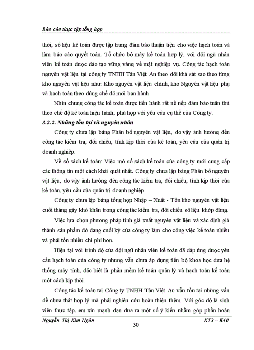 image for page Một số đánh giá về tình hình tổ chức hạch toán kế toán tại Công ty TNHH Tân Việt An