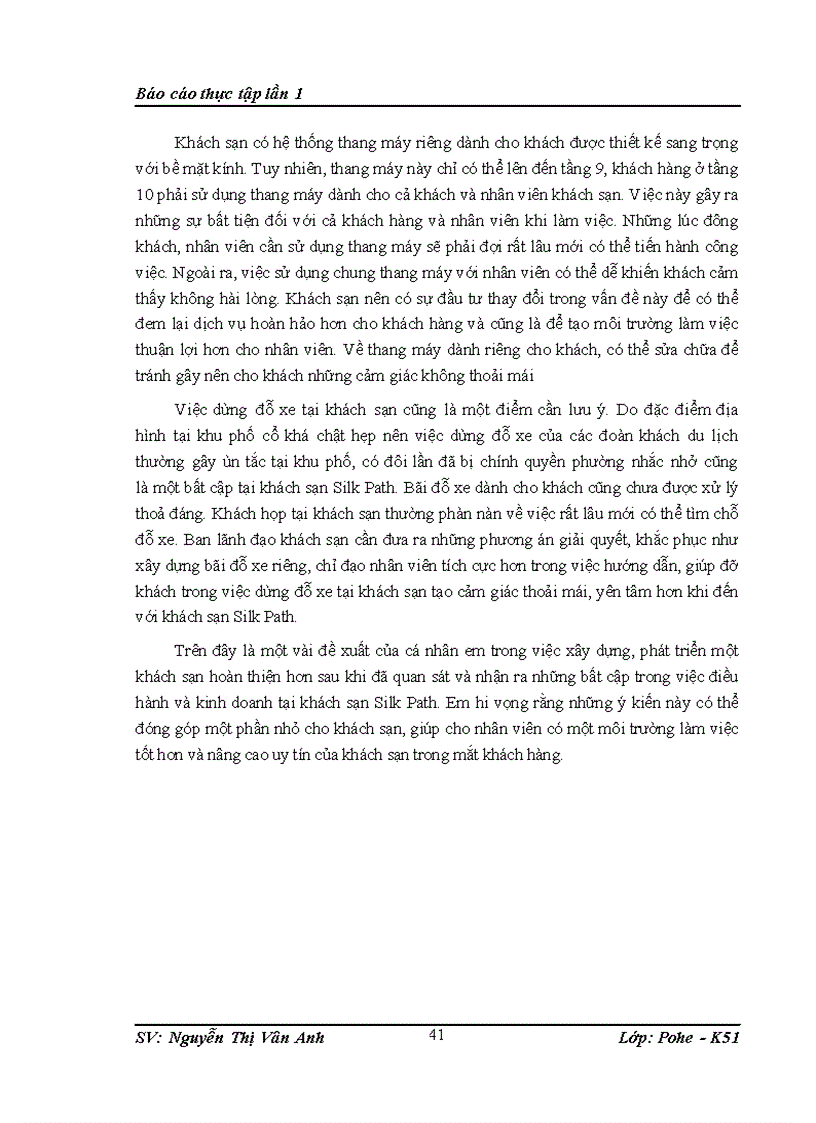 image for page Báo cáo thực tập tại Công ty cổ phần khách sạn Silk Path