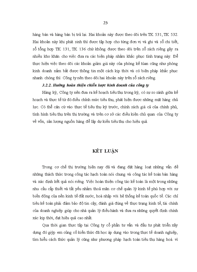 image for page Một số nhận xét và một số ý kiến đề xuất về công tác kế toán tại Công ty cổ phần tư vấn và đầu tư phát triển xây dựng