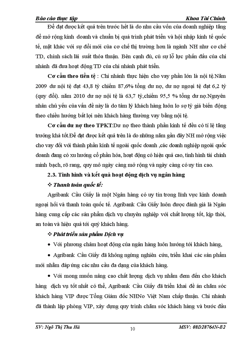 image for page Tình hình và kết quả hoạt động kinh doanh của Ngân hàng nông nghiệp và phát triển nông thôn Chi nhánh Cầu Giấy Hà Nội 1