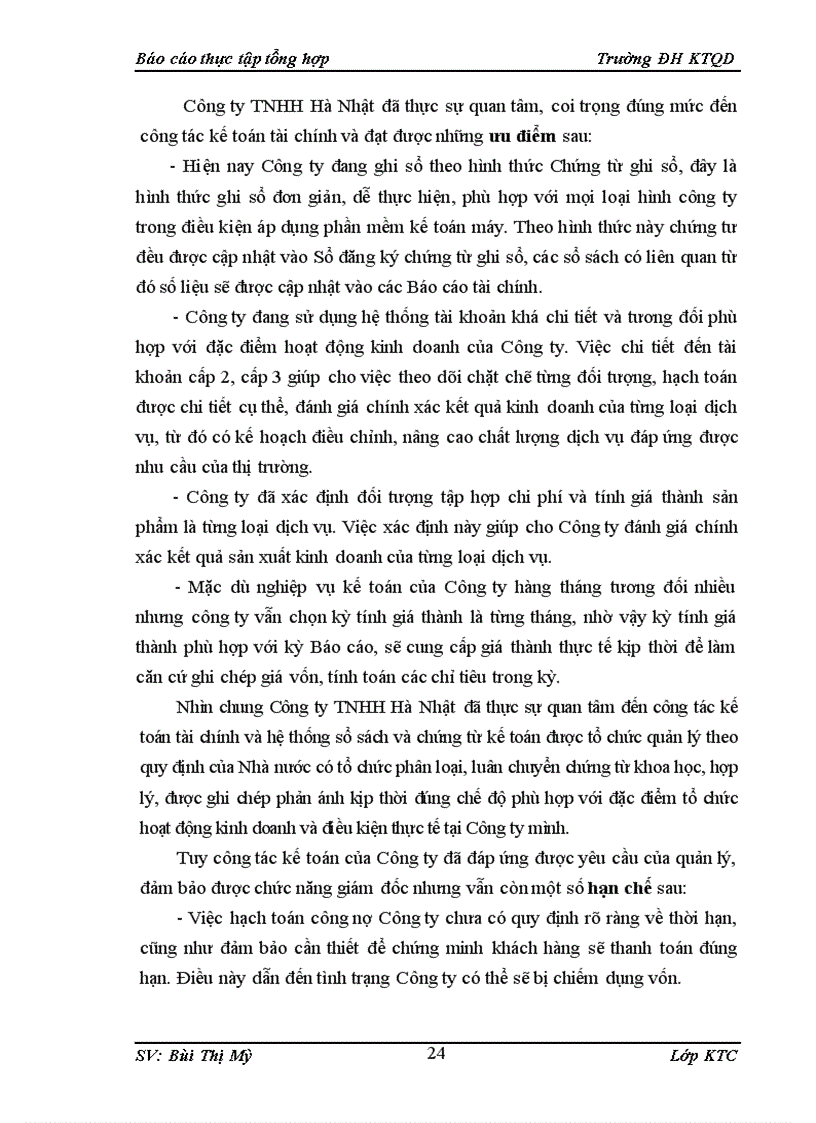 image for page Tổ chức bộ máy kế toán và hệ thống kế toán tai công ty TNHH Hà Nhật 1