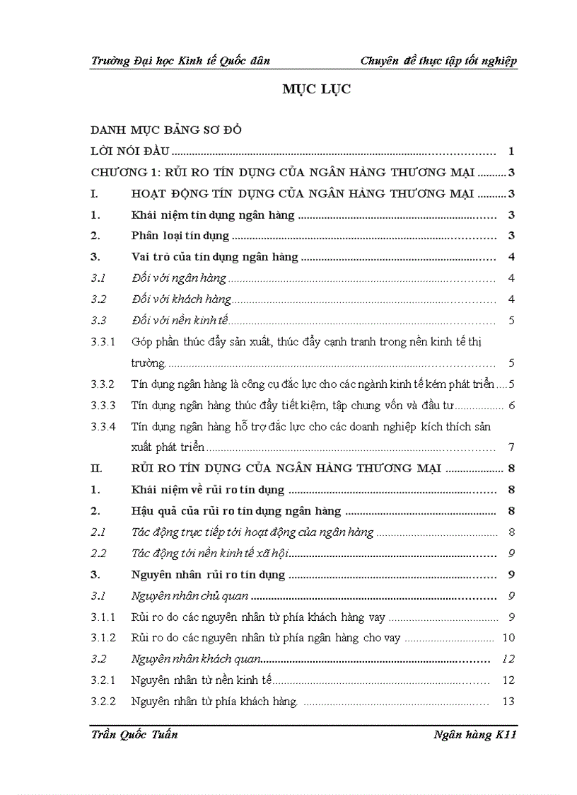 image for page Phòng ngừa và hạn chế rủi ro tín dụng tại Chi nhánh Ngân hàng thương mại cổ phần Á Châu tỉnh Hưng Yên 3