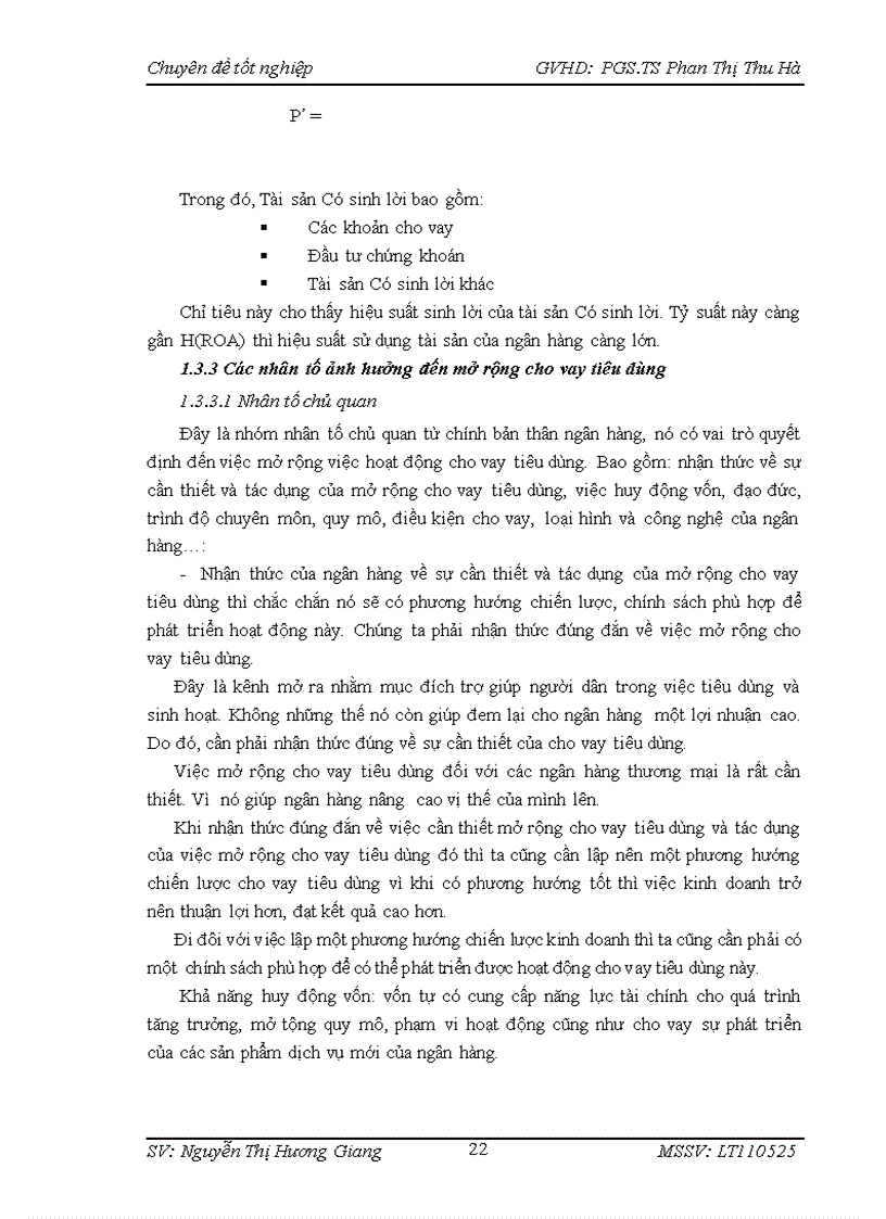 image for page Mở rộng cho vay tiêu dùng tại NHTMCP Kỹ Thương Việt Nam chi nhánh Chương Dương 1