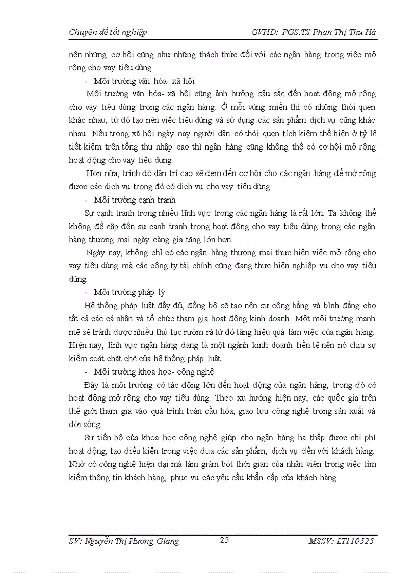 image for page Mở rộng cho vay tiêu dùng tại NHTMCP Kỹ Thương Việt Nam chi nhánh Chương Dương 1