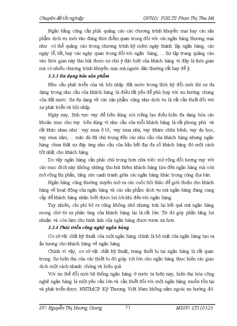 image for page Mở rộng cho vay tiêu dùng tại NHTMCP Kỹ Thương Việt Nam chi nhánh Chương Dương 1