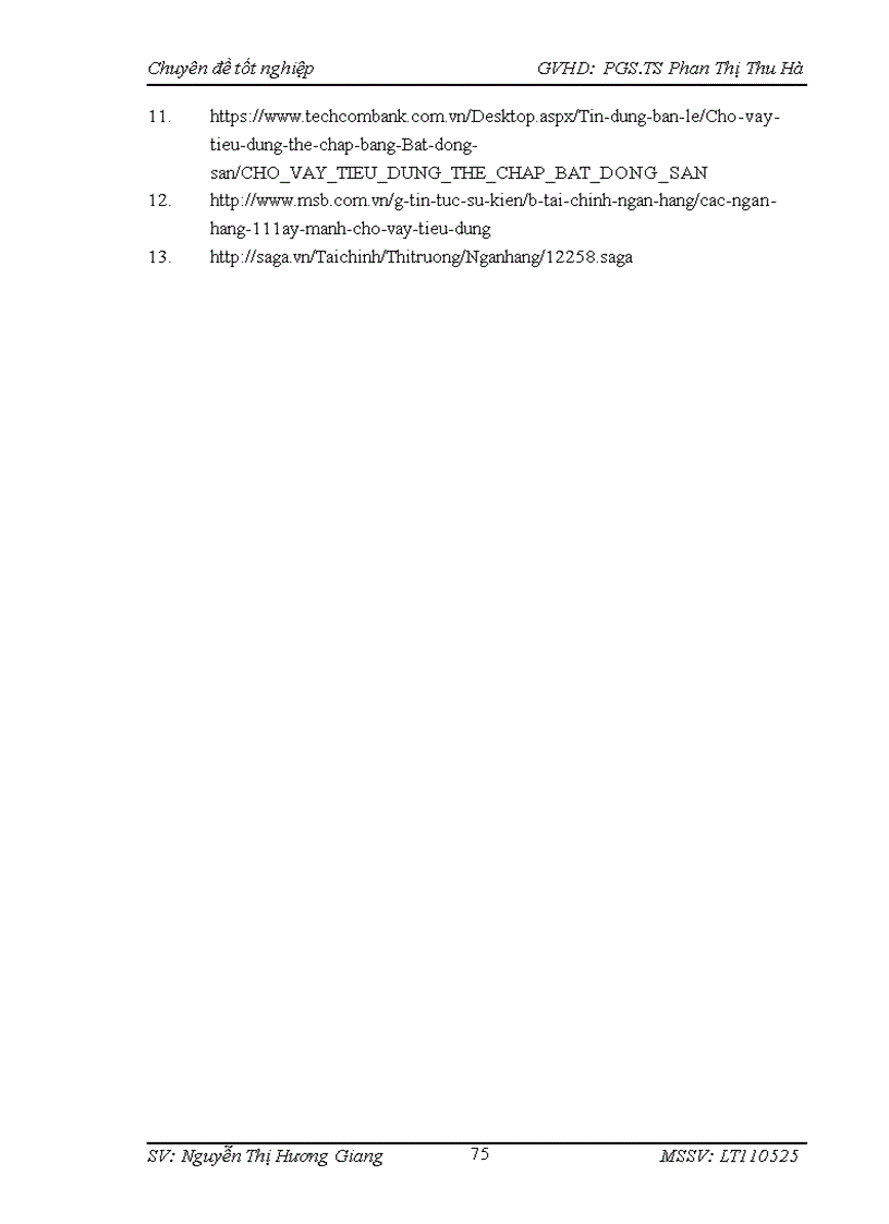 image for page Mở rộng cho vay tiêu dùng tại NHTMCP Kỹ Thương Việt Nam chi nhánh Chương Dương 1