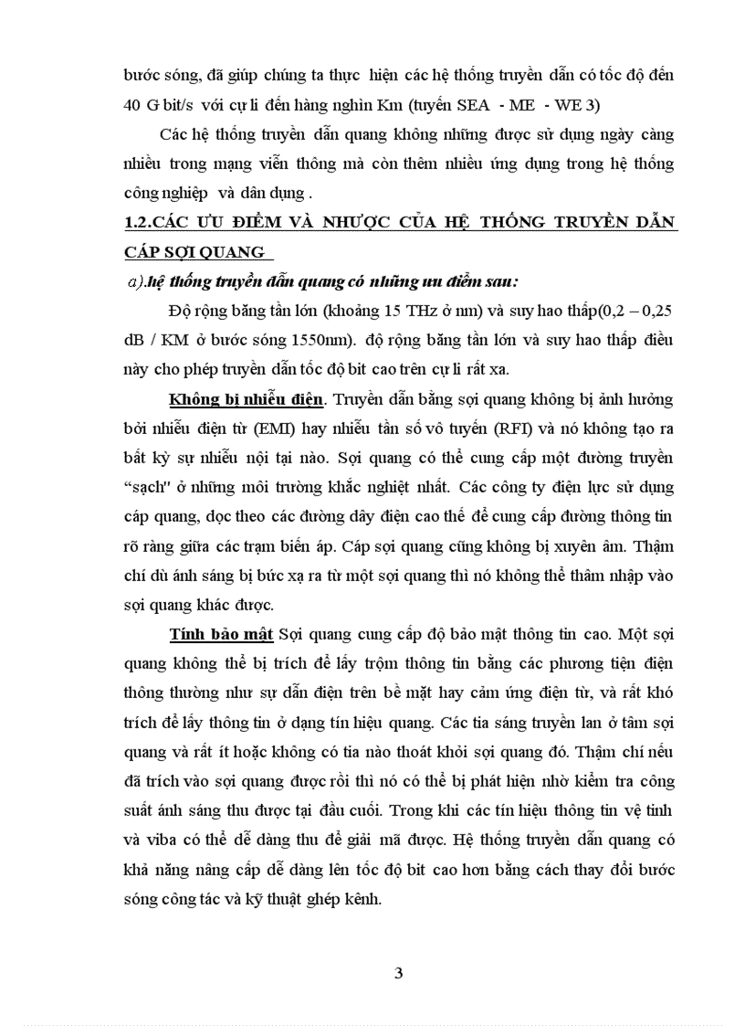 image for page Một số cáp sợi quang