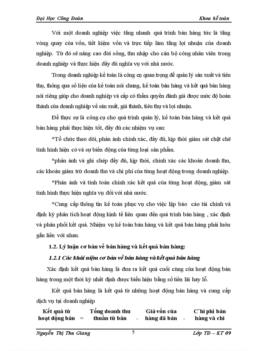 image for page Thực trạng tổ chức kế toán bán hàng và xác định kết quả bán hàng công ty cổ phần công nghiệp thái dương