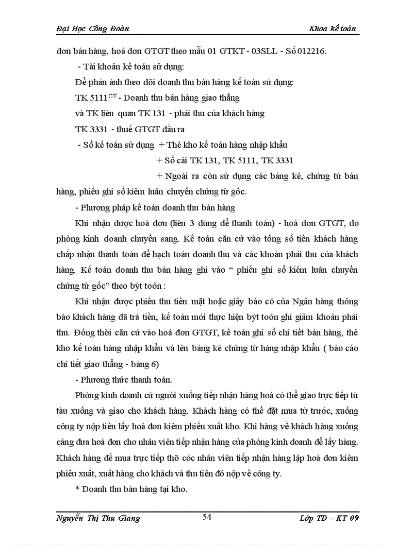 image for page Thực trạng tổ chức kế toán bán hàng và xác định kết quả bán hàng công ty cổ phần công nghiệp thái dương